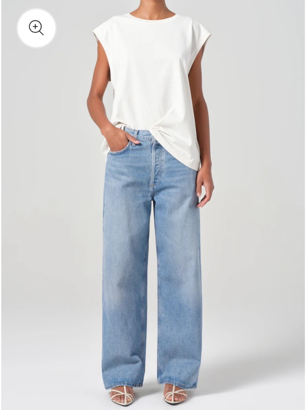 Agolde Low Slung Baggy 30.5" in Libertine Size 25